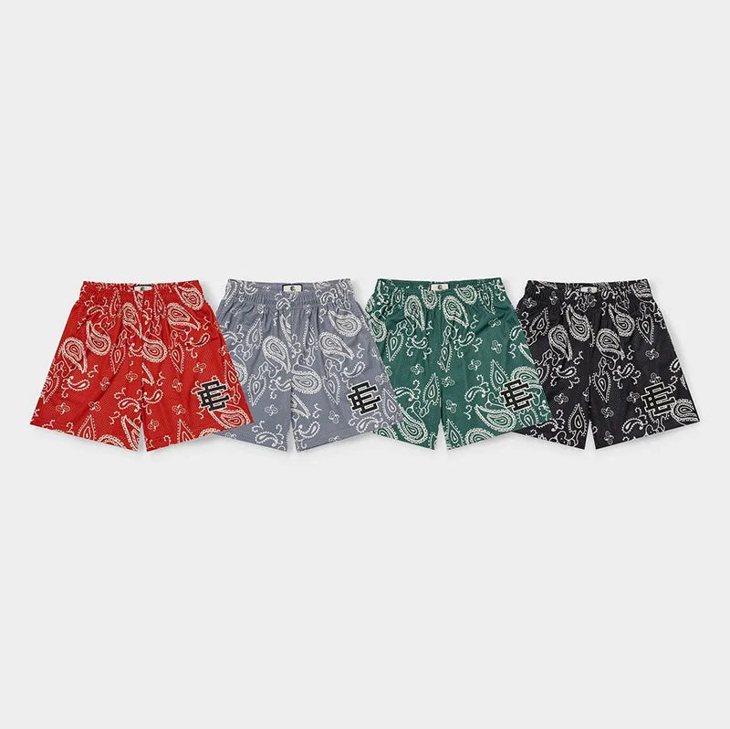 2024 New Eric Emanuel EE new Basic Short NEW YORK CITY SKYLINE Fitness Sports Shorts Men's Gym Breathable Casual Sports Shorts