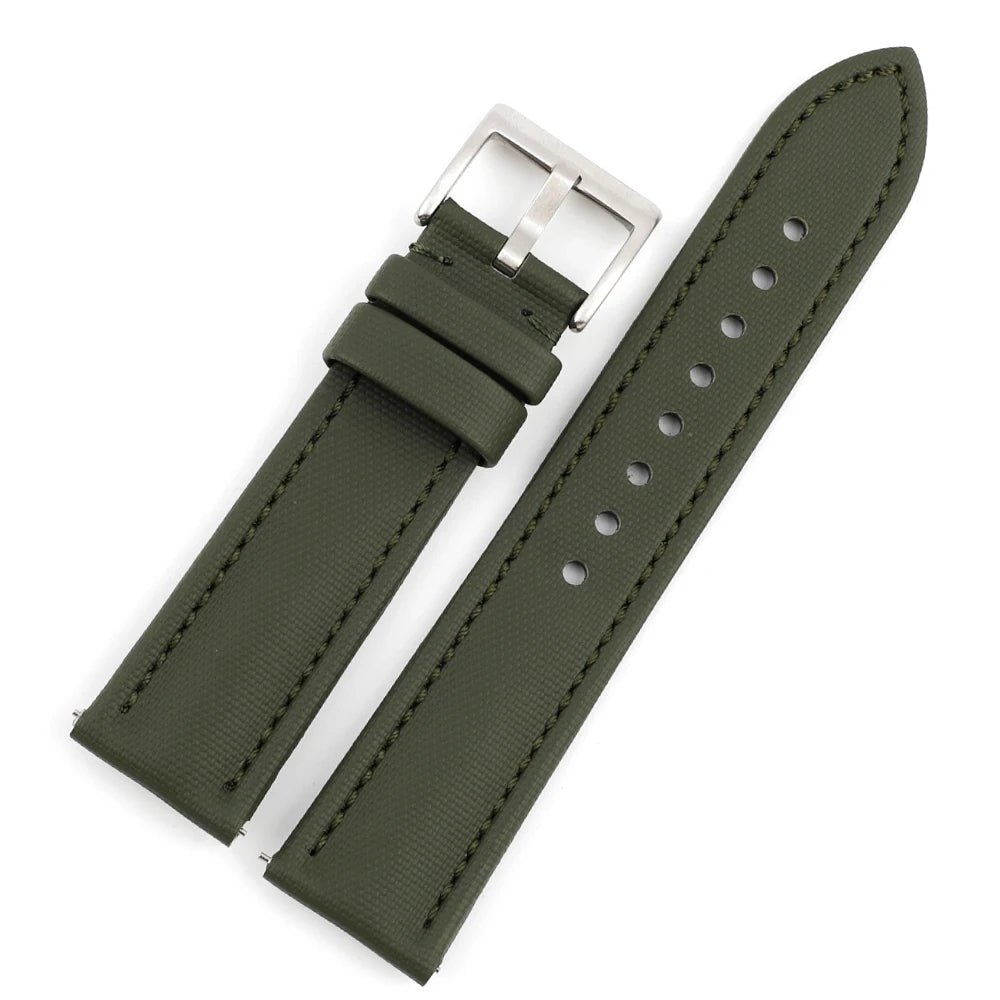 18mm 19mm 20mm 21mm 22mm Sailcloth Straps for Omega Blancpain Seiko Divers Watches Men Women Quick Release Waterproof Watch Band