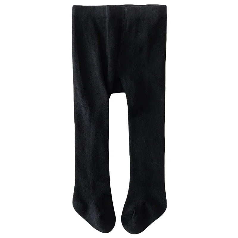 New Baby Girls Pantyhose Newborn Elastic Waist Solid Color Stockings Slim Fit Socks Tights for Casual Daily