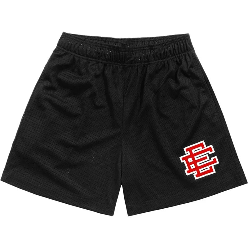 2024 New Eric Emanuel EE new Basic Short NEW YORK CITY SKYLINE Fitness Sports Shorts Men's Gym Breathable Casual Sports Shorts