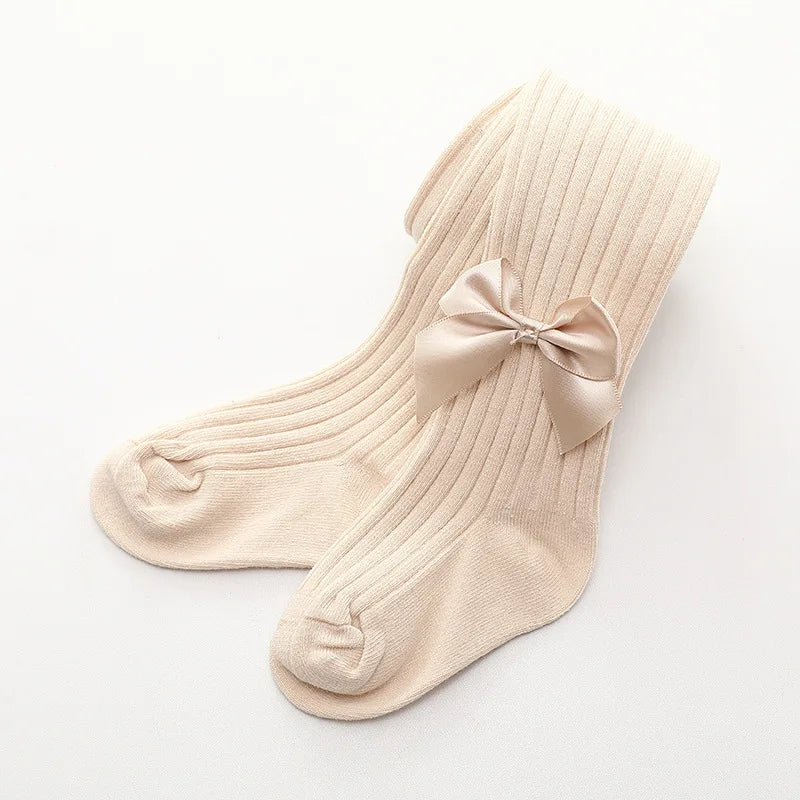 0-4 Years Pantyhose For Infants Newborns Toddlers Cotton Tight For Kid Spring Autumn Baby Girls Tights Beautiful Bowknot Mesh