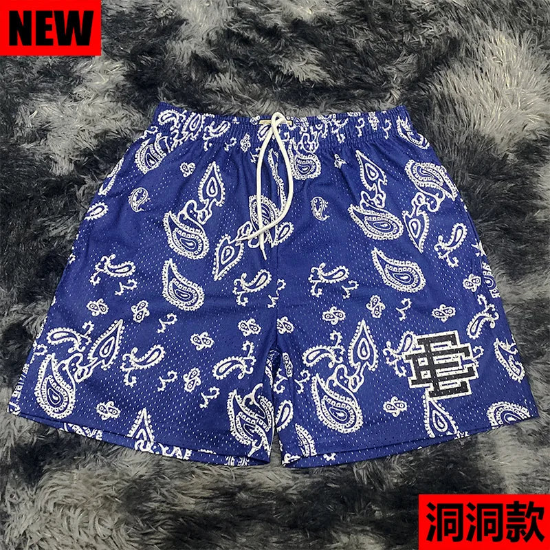 2024 New Eric Emanuel EE new Basic Short NEW YORK CITY SKYLINE Fitness Sports Shorts Men's Gym Breathable Casual Sports Shorts