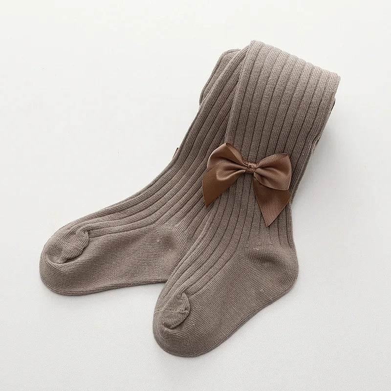 0-4 Years Pantyhose For Infants Newborns Toddlers Cotton Tight For Kid Spring Autumn Baby Girls Tights Beautiful Bowknot Mesh