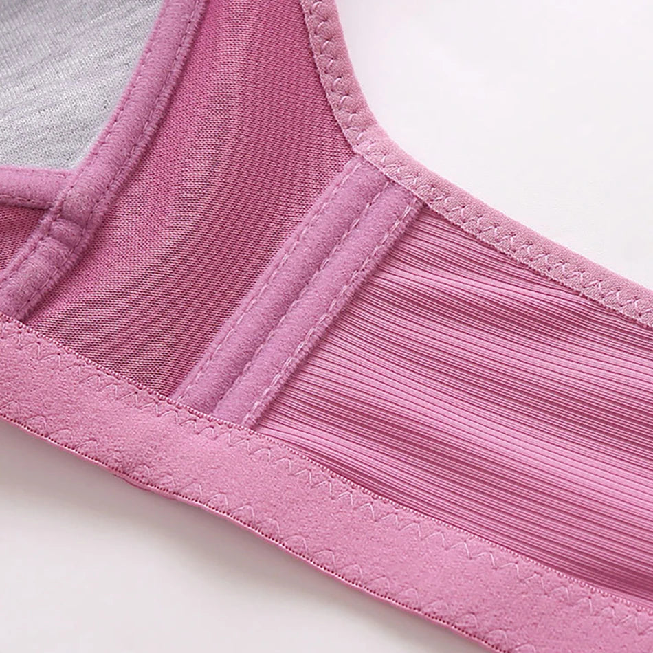 High-Quality Women Full Cup Bra Daily Comfort and Support Nursing Bras Comfortable Breathable Leisure Simplicity Women Bra