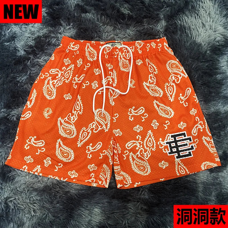 2024 New Eric Emanuel EE new Basic Short NEW YORK CITY SKYLINE Fitness Sports Shorts Men's Gym Breathable Casual Sports Shorts