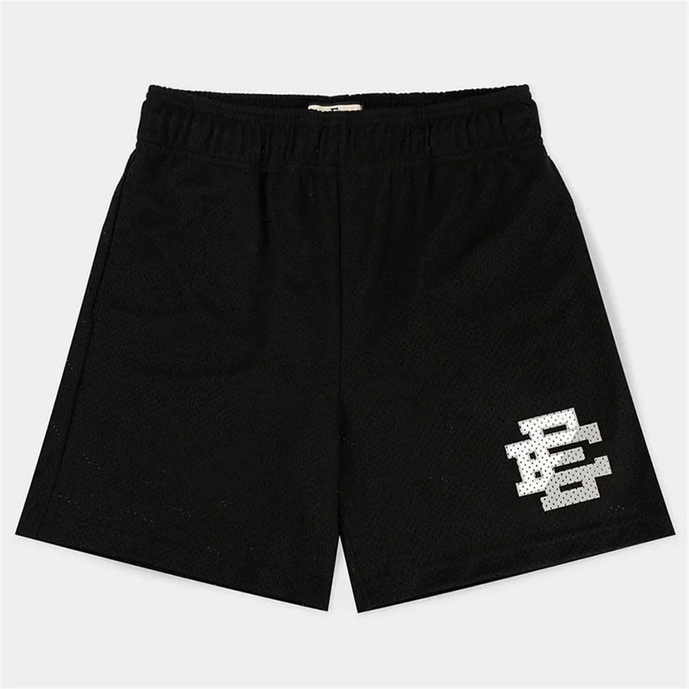 2024 New Eric Emanuel EE new Basic Short NEW YORK CITY SKYLINE Fitness Sports Shorts Men's Gym Breathable Casual Sports Shorts