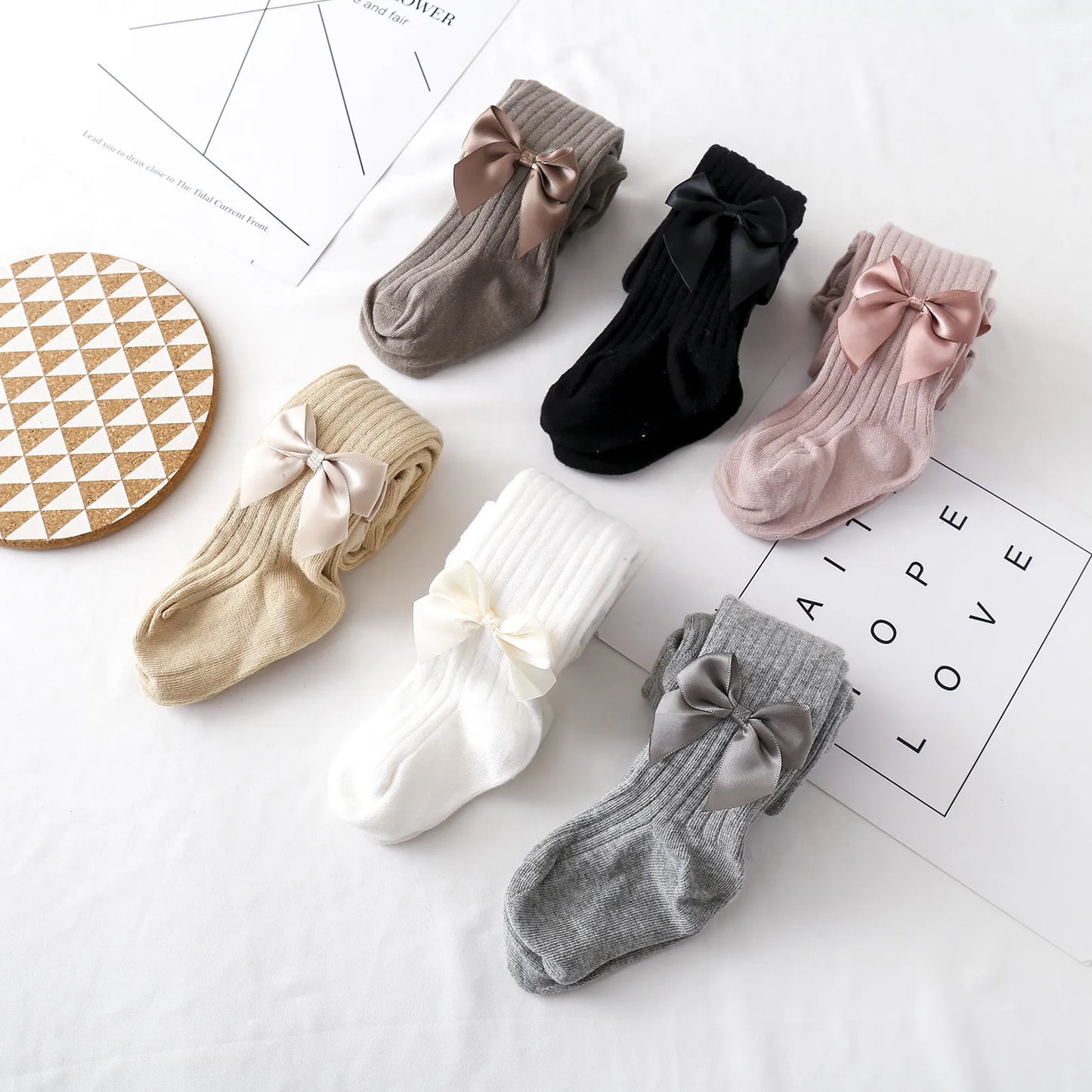 0-4 Years Pantyhose For Infants Newborns Toddlers Cotton Tight For Kid Spring Autumn Baby Girls Tights Beautiful Bowknot Mesh