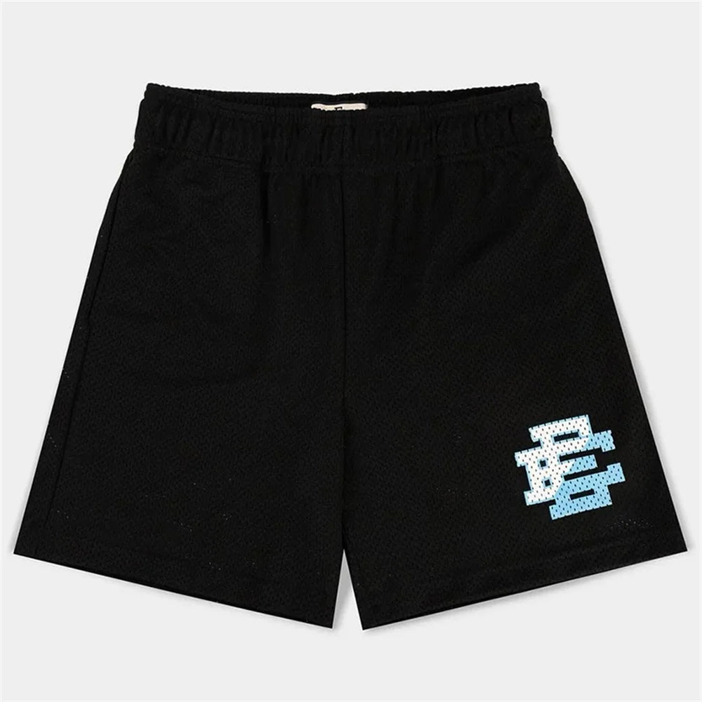 2024 New Eric Emanuel EE new Basic Short NEW YORK CITY SKYLINE Fitness Sports Shorts Men's Gym Breathable Casual Sports Shorts
