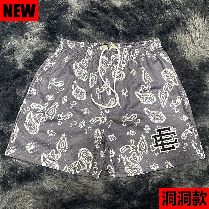 2024 New Eric Emanuel EE new Basic Short NEW YORK CITY SKYLINE Fitness Sports Shorts Men's Gym Breathable Casual Sports Shorts