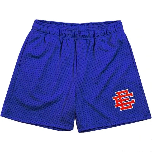 2024 New Eric Emanuel EE new Basic Short NEW YORK CITY SKYLINE Fitness Sports Shorts Men's Gym Breathable Casual Sports Shorts