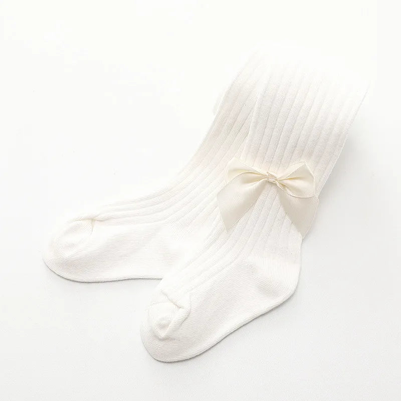 0-4 Years Pantyhose For Infants Newborns Toddlers Cotton Tight For Kid Spring Autumn Baby Girls Tights Beautiful Bowknot Mesh
