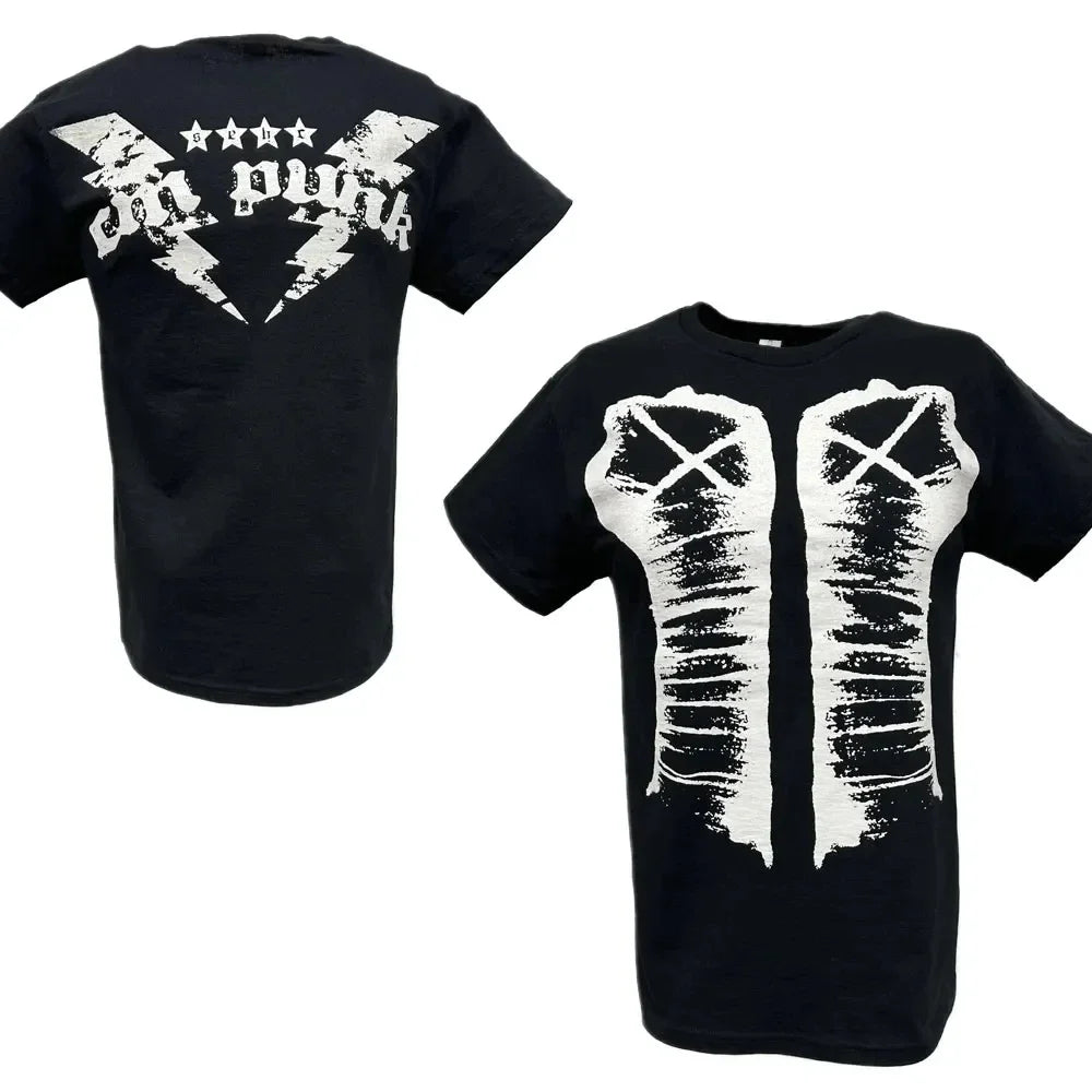 2024 Summer New Men's T Shirts 3D Printed Short Sleeve Wrestler Cm Punk Round Neck T-shirt Street Sports Casual Oversized Tops