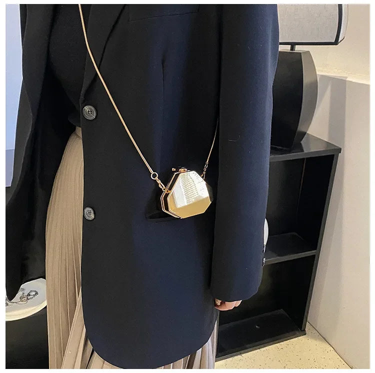 2024 New Lipstick Bag for Wommen High Quality Acrylic Shoulder Bag Designer Mini Crossbody Bag Cute Purse