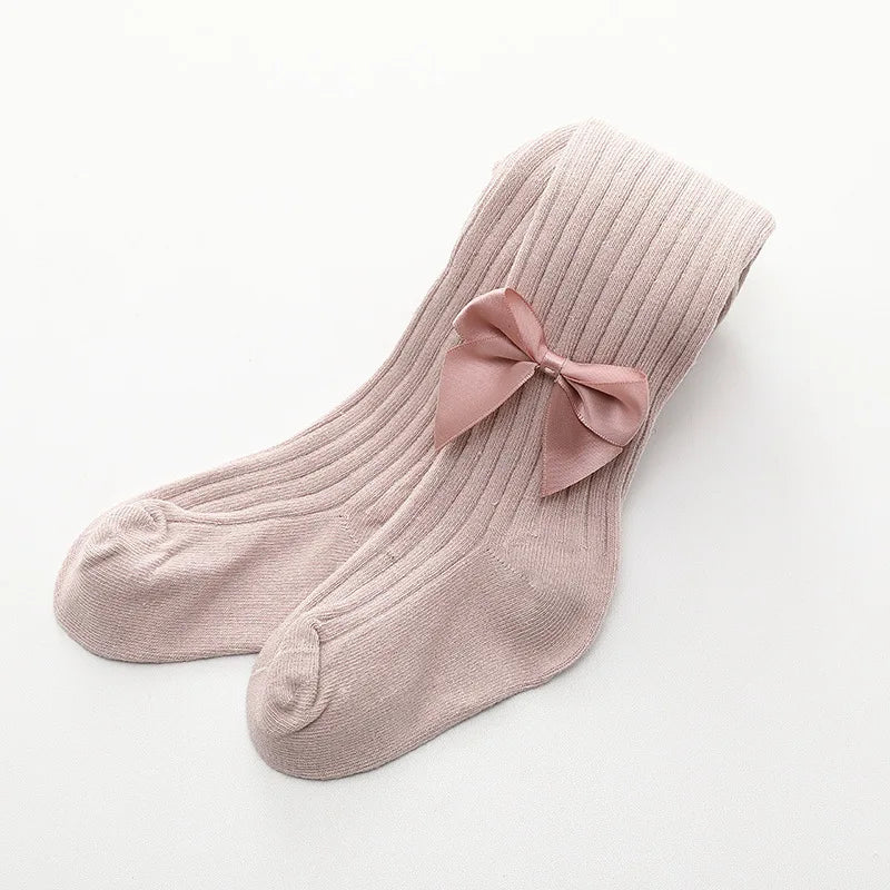 0-4 Years Pantyhose For Infants Newborns Toddlers Cotton Tight For Kid Spring Autumn Baby Girls Tights Beautiful Bowknot Mesh